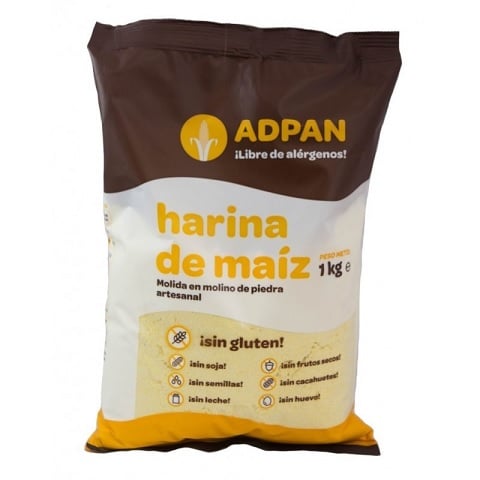 Harina de Maíz - sin gluten- ADPAN 1kg