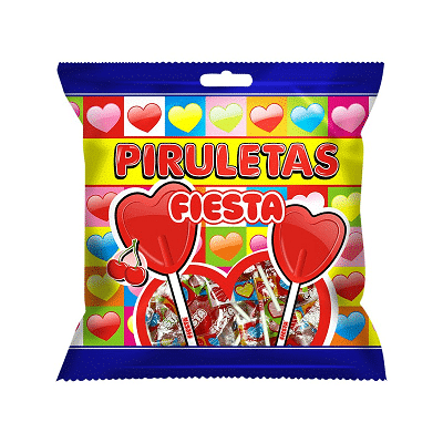 FIESTA Piruleta sabor Cereza (7 uds)