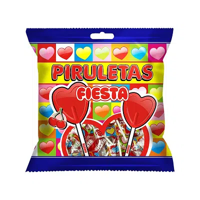 FIESTA Piruleta sabor Cereza (7 uds)