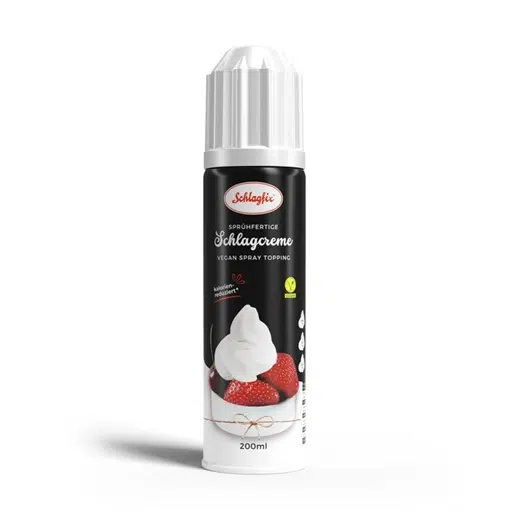 Nata Montada en Spray - sin lactosa -  Vegetal - SCHLAGFIX 200ml