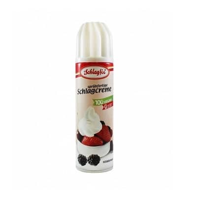 Crema vegetale montata in Spray