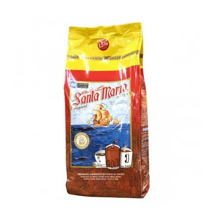 Cacao en polvo instantáneo - sin gluten - SANTA MARIA 1kg
