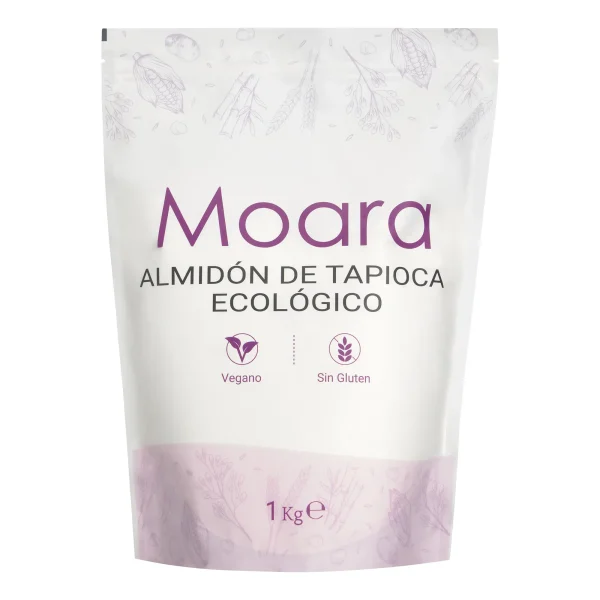 Almidón de tapioca ecológico - sin gluten - MOARA 1kg