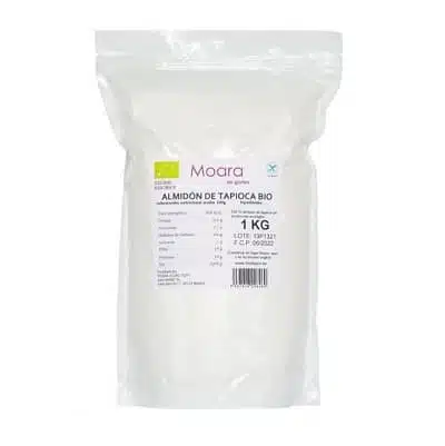 Almidón de tapioca ecológico - sin gluten - MOARA 1kg