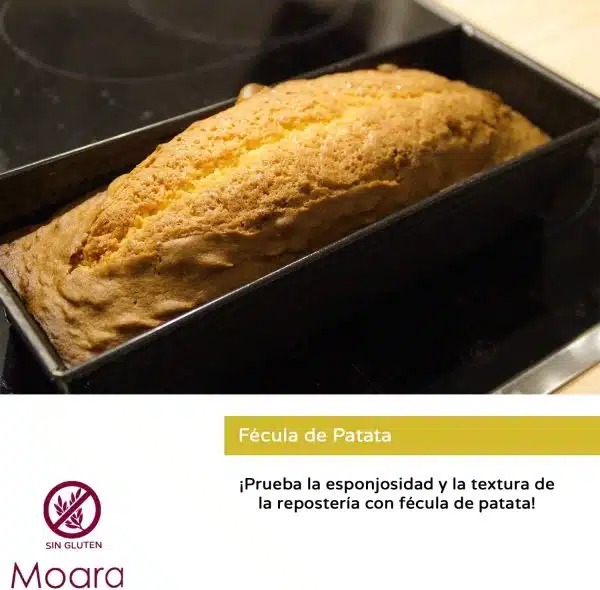 Fécula Almidón de patata - sin gluten, ecológica - MOARA 1kg - Imagen 3