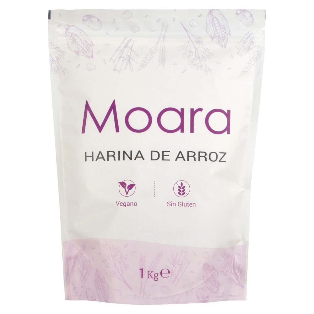 Harina de arroz - sin gluten- MOARA 1kg