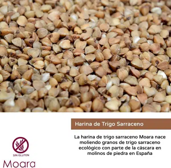 Harina de Trigo Sarraceno ecologico - sin gluten- MOARA 5kg - Imagen 5