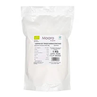 Harina de trigo sarraceno ecológica- sin gluten-  MOARA 1kg