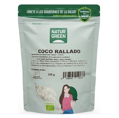 Coco Rallado - sin gluten - NATURGREEN 125g