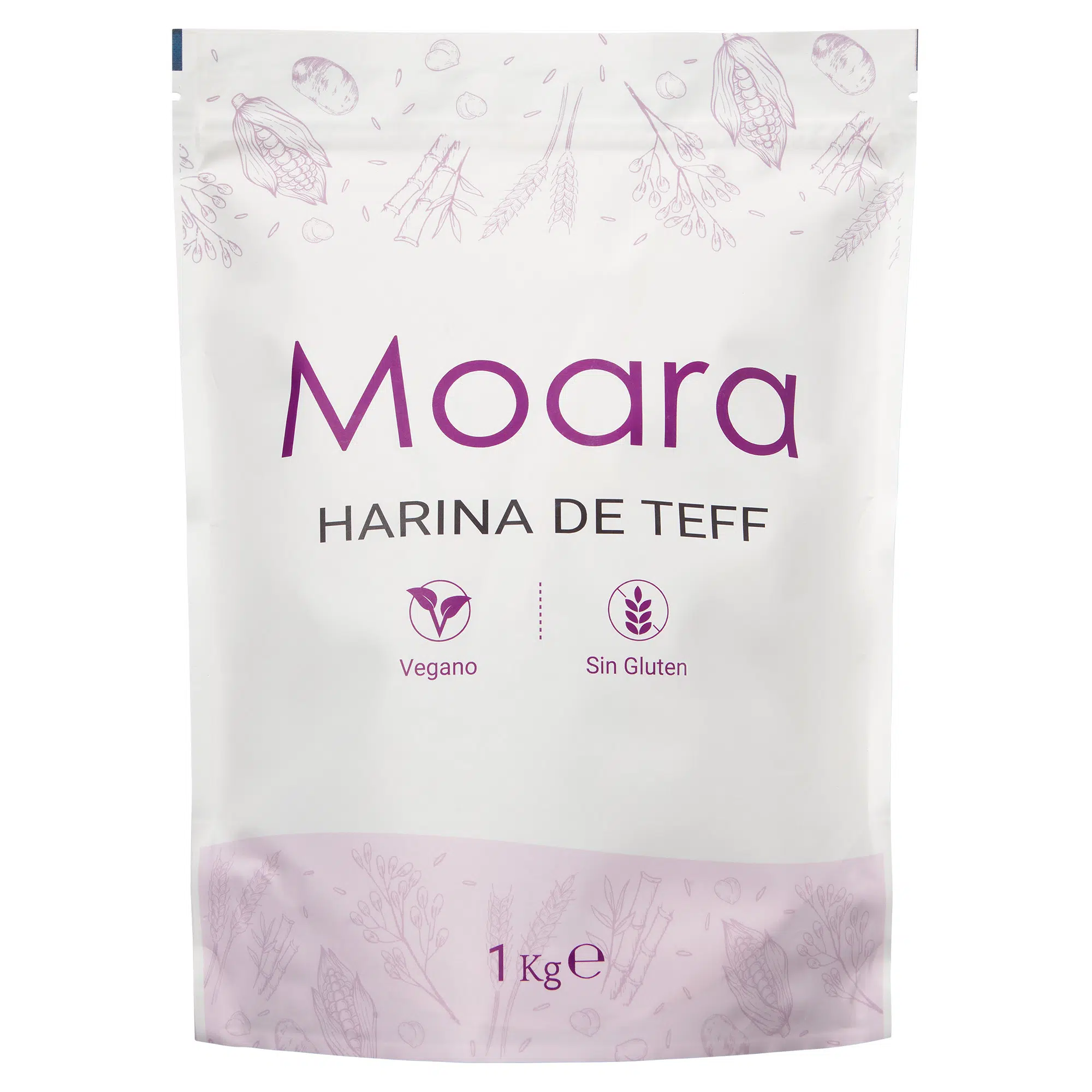 Harina de Teff - sin gluten - MOARA 1kg 1 Harina de Teff - sin gluten - MOARA 1kg