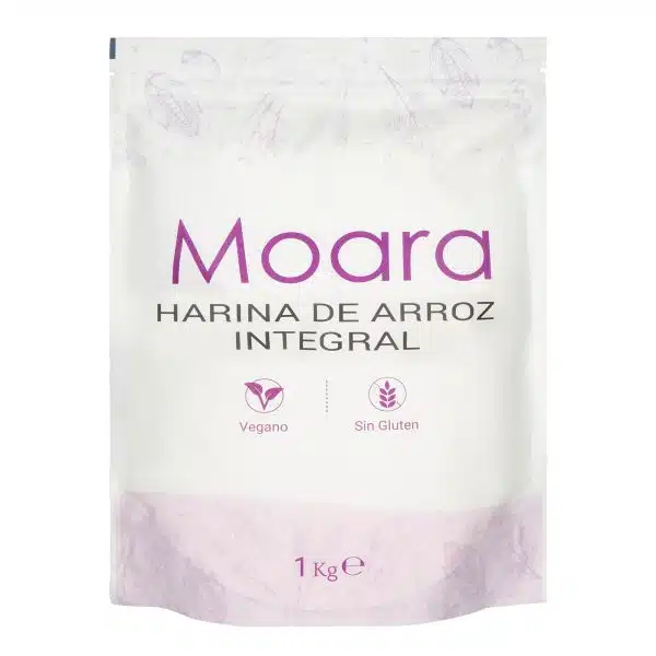 Harina de arroz integral -sin gluten- MOARA 1kg