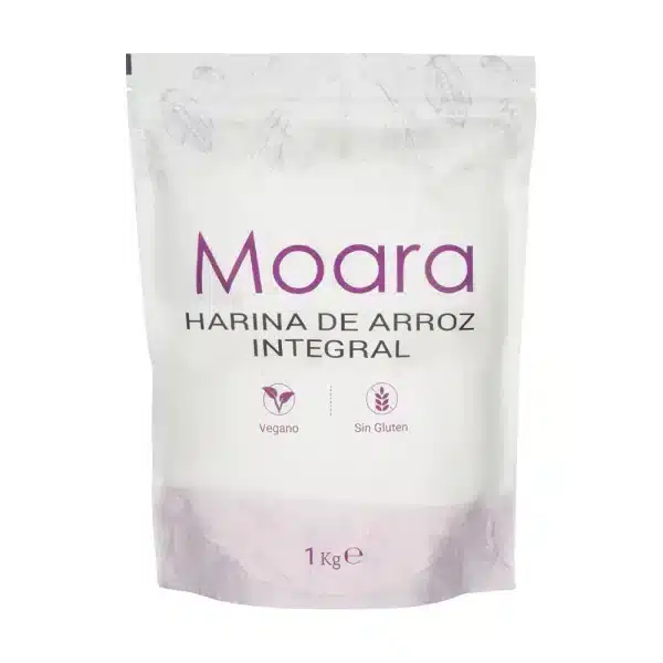 Harina de arroz integral -sin gluten- MOARA 1kg