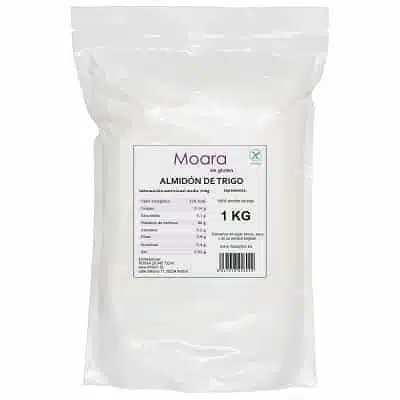 Almidón de Trigo -sin gluten- MOARA 1kg