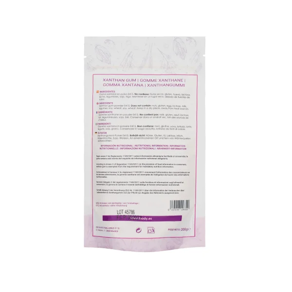 Goma Xantana - sin gluten - MOARA 200gr - Imagen 2