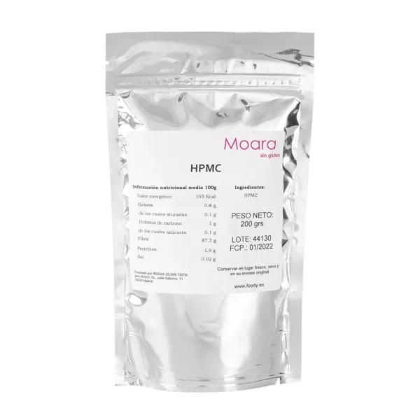 HPMC en polvo MOARA 200g