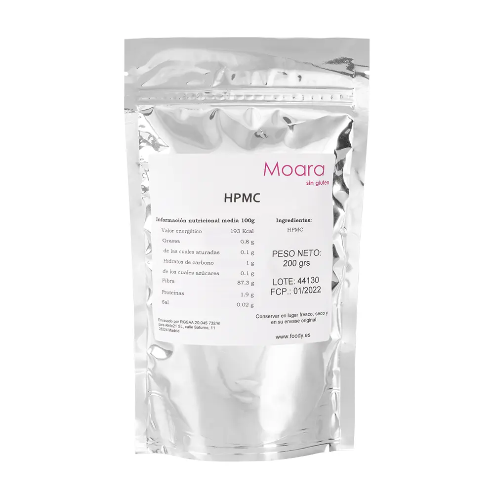 HPMC en polvo MOARA 200g