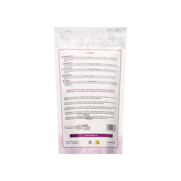 HPMC en polvo MOARA 200g - Imagen 2