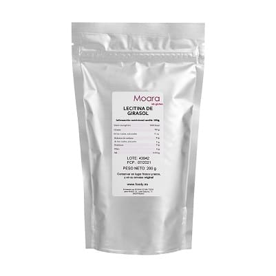 Lecitina de Girasol en polvo 200g MOARA