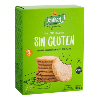 Comprar Galletas Sin Gluten Digestive con Cacao 200 g (Cacao) Santiveri