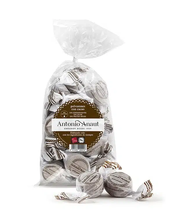 Polvorones con cacao ANTONIO ANAUT -OFERTA ESPECIAL-