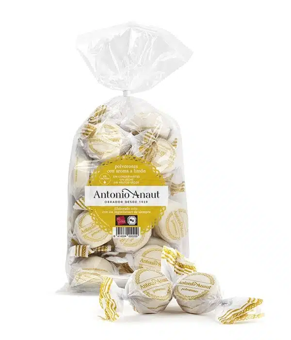 Polvorones aroma limón ANTONIO ANAUT