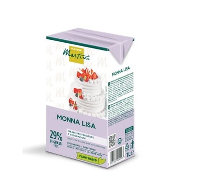 Nata Vegetal  para montar- sin leche, vegana - MONNA LISA 1 Litro
