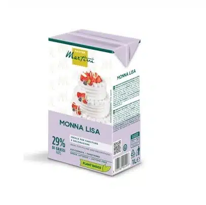 Nata Vegetal  para montar- sin leche, vegana - MONNA LISA 1 Litro