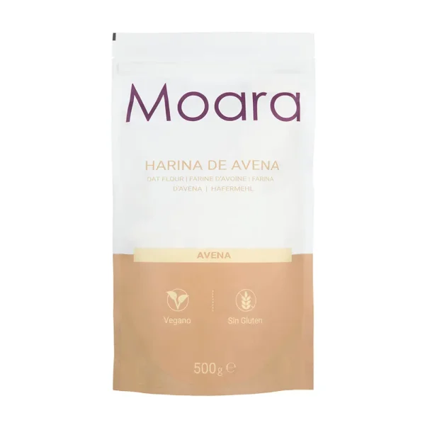 Harina de Avena integral ecológica - sin gluten- MOARA 500g