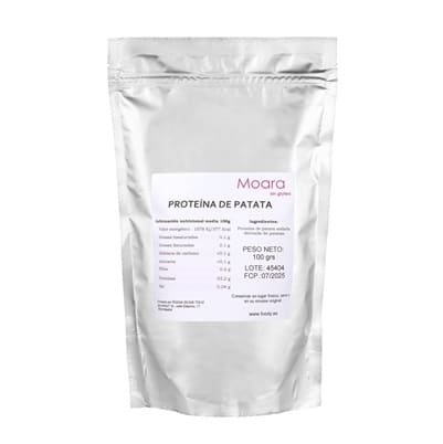 Proteina de patata - sin gluten, vegana - MOARA 100g