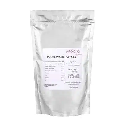 Proteina de patata - sin gluten, vegana - MOARA 100g