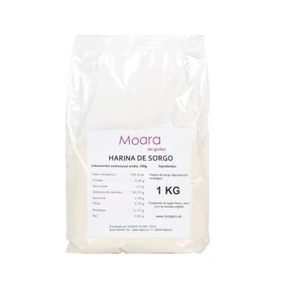 Harina de Sorgo - sin gluten - MOARA 1kg