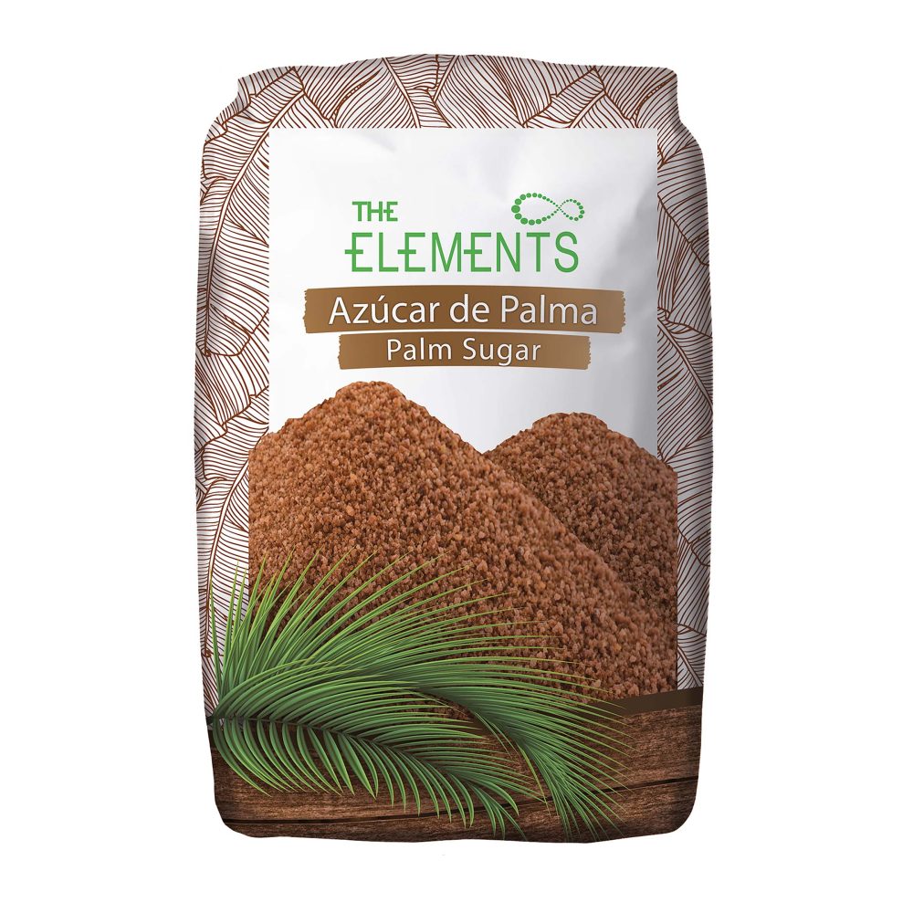 Azúcar de Coco - Palm Sugar - sin gluten - THE ELEMENTS 1kg