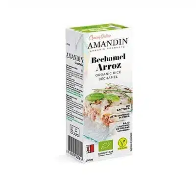Bechamel de arroz Amandín 200ml