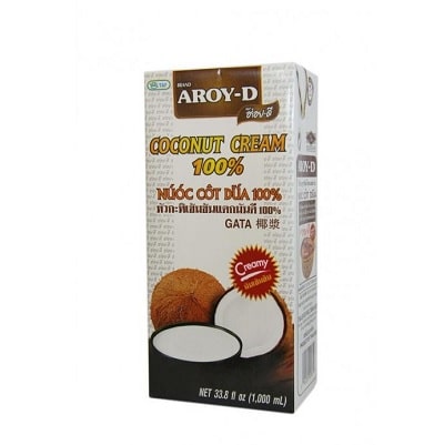 Crema de coco cocinar  AROY D 1 Litro