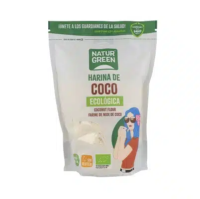 Harina de Coco ecológica - sin gluten -  NATURGREEN 500g