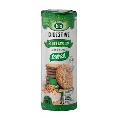 Galletas Digestive Sarraceno - sin gluten - SANTIVERI 200g