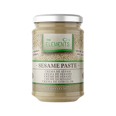 Tahin de sésamo - sin gluten, sin azúcar- THE ELEMENTS 350g