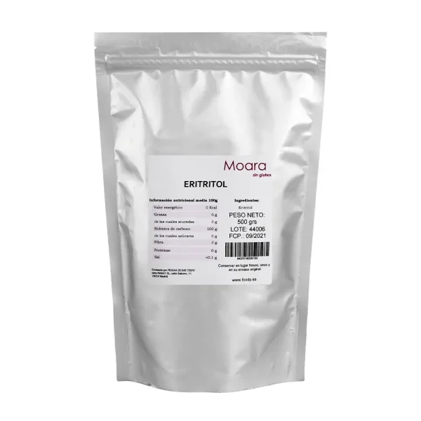 Eritritol - sin gluten - MOARA 500g