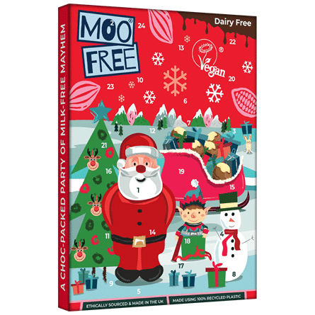 Calendario de Adviento -vegano- MOO FREE