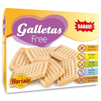 Galletas Free - sin gluten - HARISIN SANAVI 150g