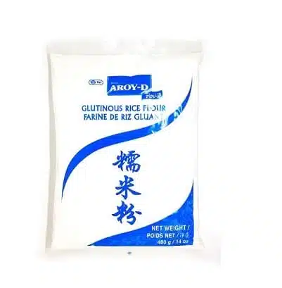 Harina de arroz glutinoso - sin gluten - AROY D 400g