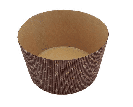 Molde para Panettone papel rígido 1kg - 2uds