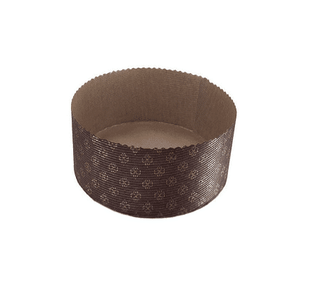 Molde para Panettone papel rígido (5 uds) 500g