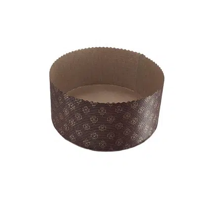 Molde para Panettone papel rígido (5 uds) 500g