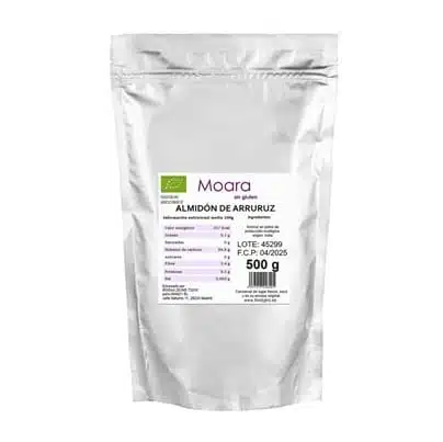 Arrow Root Arrurruz en polvo -sin gluten, ecológico-  MOARA 500g