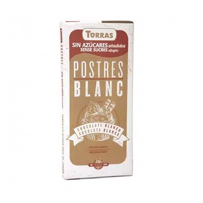 Chocolate Blanco Fondant Postres TORRAS 200g
