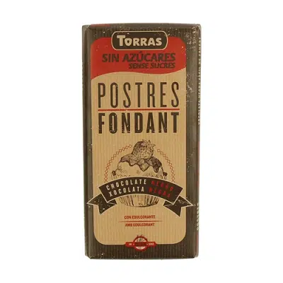 Chocolate Negro Fondant Postres TORRAS