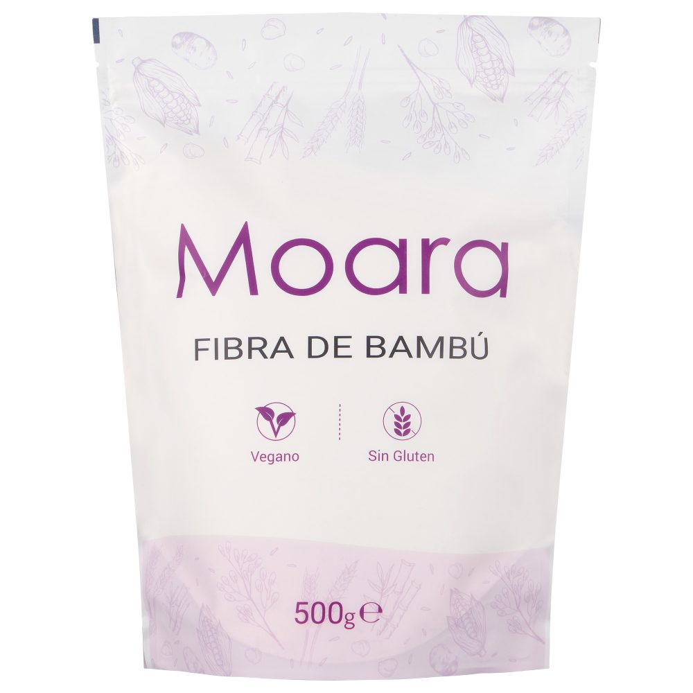 Fibra - Harina de Bambu -sin gluten- MOARA - Especial Keto I Low Carb 500g