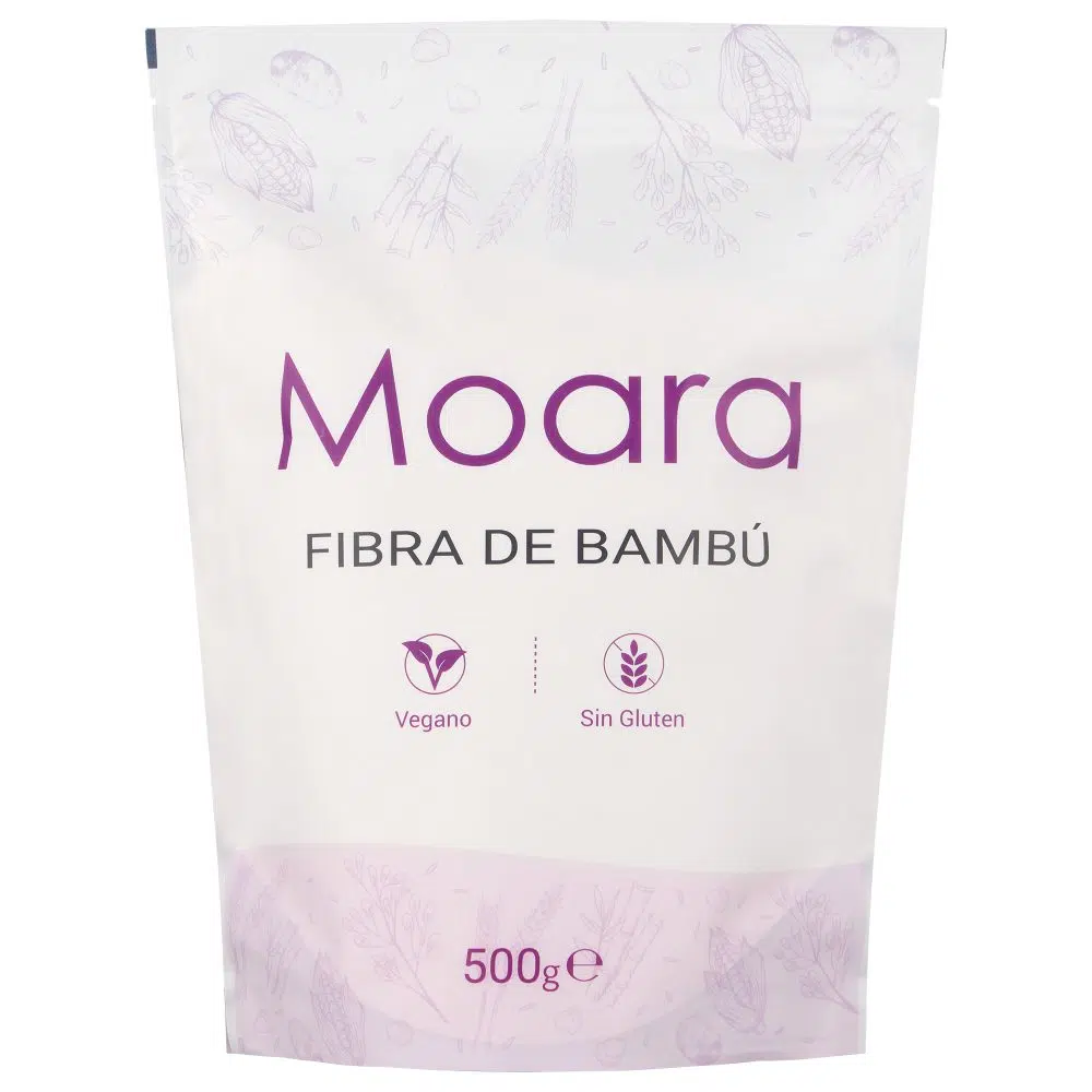 Fibra - Harina de Bambu -sin gluten- MOARA - Especial Keto I Low Carb 500g