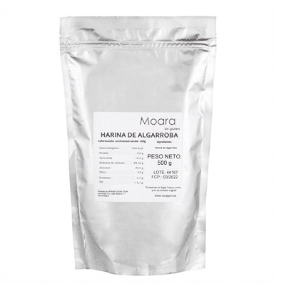 Harina de Algarroba - sin gluten- MOARA 500g